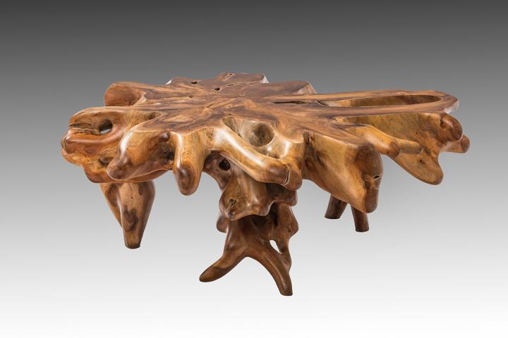 Teak Stump Table