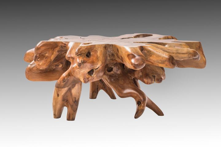 Teak Stump Table