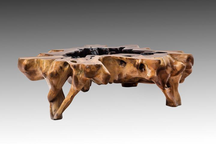 Teak Stump Table