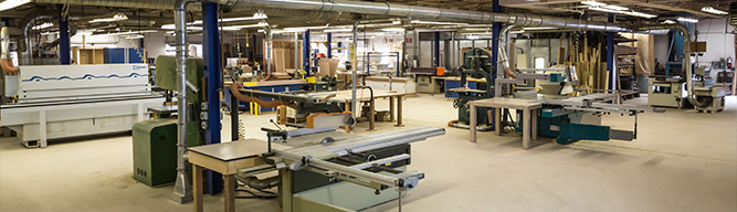 reliable custom woodworking facility